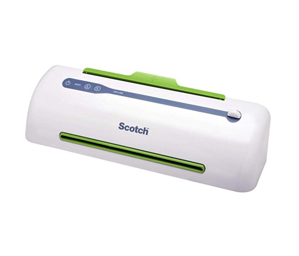 6 Can't Live Without Teacher Items by Fifth is my Jam Scotch laminator is Fifth is my Jam's number one cannot live without teacher item.