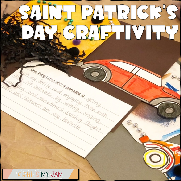 Design a Parade Float for Saint Patrick's Day Writing Activity